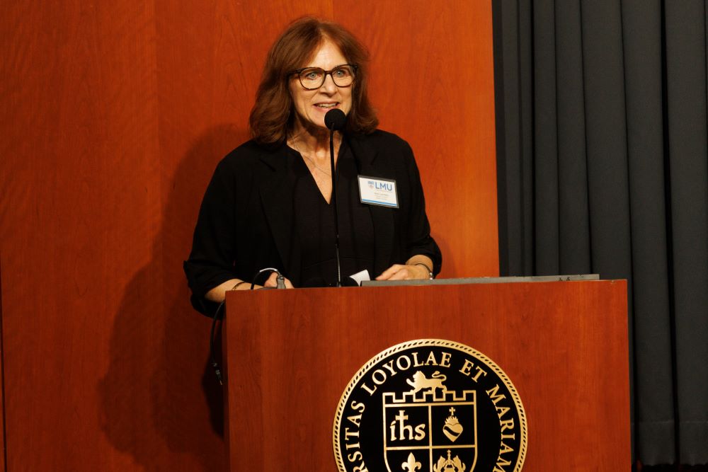 Professor Holli Levitsky Speaking